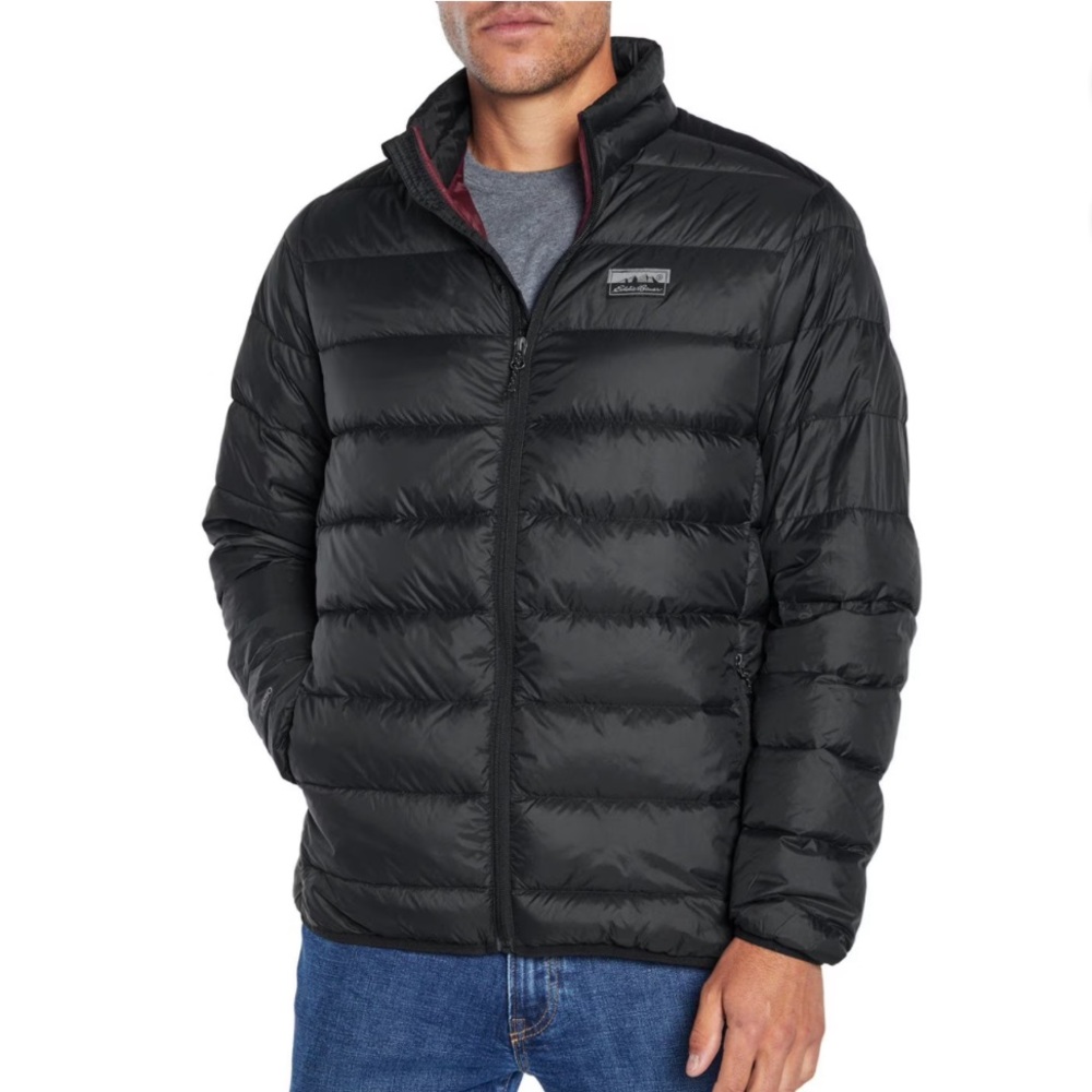 Eddie Bauer Men's Dark Puffer Jacket